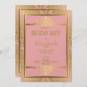 Invitation à l'anniversaire du Golden Romance des (Devant / Derrière)