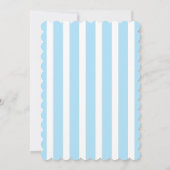 Invitation à l'anniversaire du hibou (Dos)