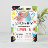 Invitation à l'anniversaire du jeu vidéo (Debout devant)