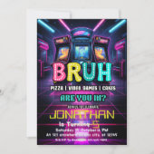 Invitation à l'anniversaire du joueur (Devant)