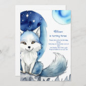 Invitation à l'anniversaire du loup (Devant / Derrière)