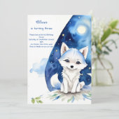 Invitation à l'anniversaire du loup (Debout devant)