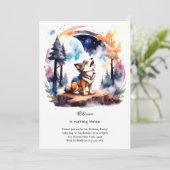 Invitation à l'anniversaire du loup (Debout devant)