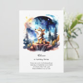 Invitation à l'anniversaire du loup (Debout devant)