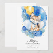 Invitation à l'anniversaire du loup (Devant / Derrière)