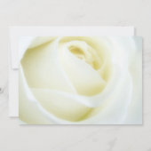 Invitation à l'anniversaire du mariage (Dos)