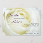 Invitation à l'anniversaire du mariage (Devant / Derrière)