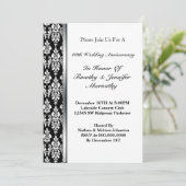 Invitation à l'anniversaire du mariage (Debout devant)