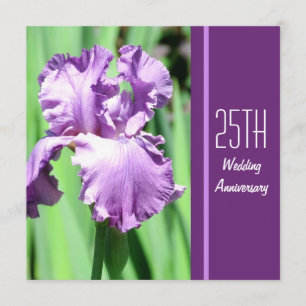 Invitation à l'anniversaire du Mariage de l'Iris v