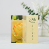 Invitation à l'anniversaire du Mariage d'or (Debout devant)