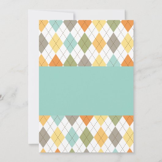 Invitation à l'anniversaire du minigolf (Dos)