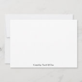 Invitation à l'anniversaire du navire pirate (Dos)