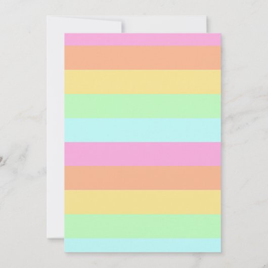 Invitation à l'anniversaire du nuage 9 (Dos)