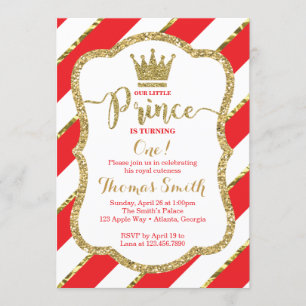 Invitation à l'anniversaire du Petit Prince, Rouge