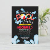Invitation à l'anniversaire du pool (Debout devant)