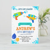 Invitation à l'anniversaire du pool de canons à ea (Debout devant)