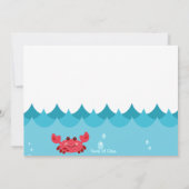 Invitation à l'anniversaire du poulpe (Dos)