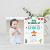 Invitation à l'anniversaire du premier anniversair (Debout devant)