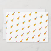 Invitation à l'anniversaire du premier anniversair (Dos)