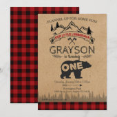 Invitation à l'anniversaire du premier bambou - Ou (Devant / Derrière)