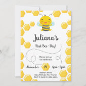 Invitation à l'Anniversaire du premier jour d'abei (Devant)