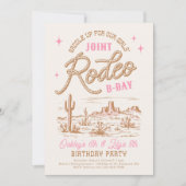 Invitation à l'anniversaire du Rodéo conjoint pour (Devant)