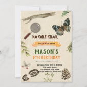 Invitation à l'anniversaire du sentier nature (Devant)