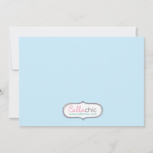 Invitation à l'anniversaire du singe 1er (Dos)