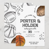 Invitation à l'anniversaire du sport (Devant / Derrière)