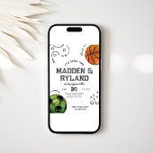 Invitation à l'anniversaire du sport