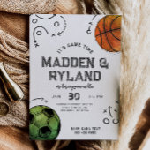 Invitation à l'anniversaire du sport