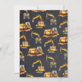 Invitation à l'anniversaire du tableau de bord de (Dos)