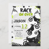 Invitation à l'anniversaire du Vélo noir (Devant)