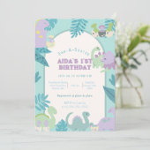 Invitation à l'anniversaire d'un dinosaure à A-Sau (Debout devant)