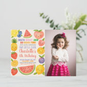 Invitation à l'anniversaire d'un éclaboussure trop (Debout devant)