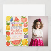Invitation à l'anniversaire d'un éclaboussure trop (Devant / Derrière)