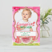 Invitation À L'Anniversaire D'Un Melon (Debout devant)