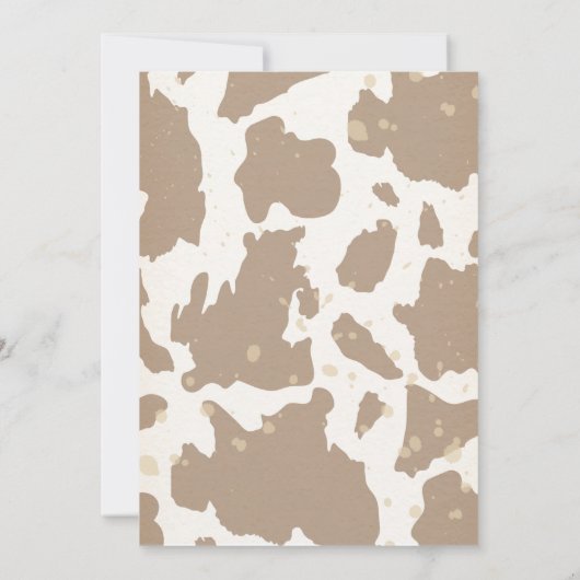 Invitation à l'anniversaire d'une fille / Thème oc (Dos)