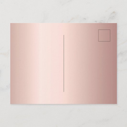 Invitation à l'anniversaire fleurie rose pourpre (Dos)