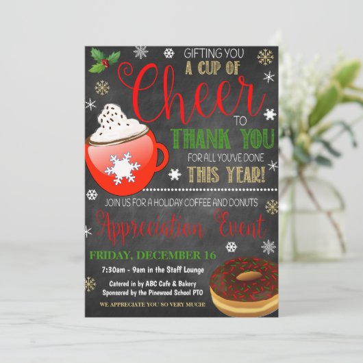 Invitation à l'appréciation de Noël (Debout devant)