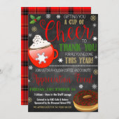 Invitation à l'appréciation de Noël (Devant / Derrière)