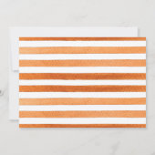 Invitation à l'appréciation de Thanksgiving (Dos)