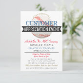 Invitation à l'appréciation du client de baseball (Debout devant)