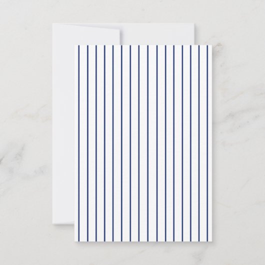 Invitation à l'appréciation du client de baseball (Dos)