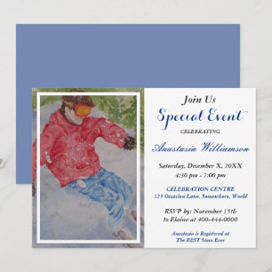 INVITATION À L'APRÈS-SKI PARTY