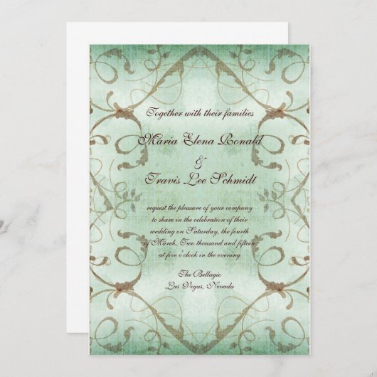 Invitation à l'aquarelle (Devant / Derrière)