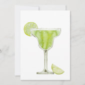 Invitation à l'aquarelle Margarita (Devant)