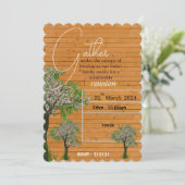 Invitation à l'arbre généalogique (Debout devant)