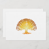 Invitation à l'arbre lumineux (Devant / Derrière)