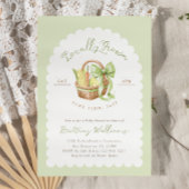 Invitation à l'arc de Baby shower cultivé localeme